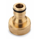 Connettore per rubinetto in ottone