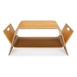 Multi-Purpose Furniture Made of Moulded Plywood Embrace Oak vaneer