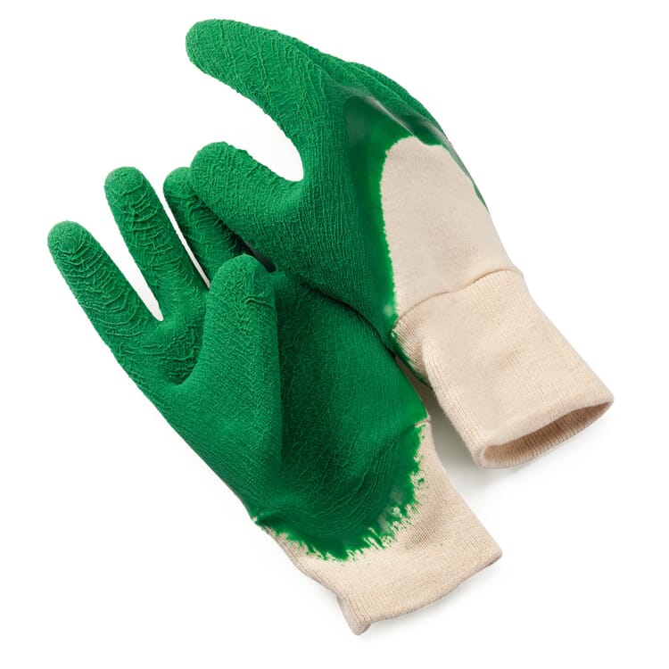 Handschoen voor de rozenkweker, Groen/beige