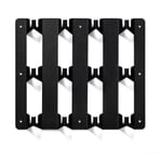 Key Rack with 12 Holder Slots “Point” Jet Black RAL 9005