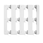 Key Rack with 12 Holder Slots “Point” RAL 9016 Traffic white