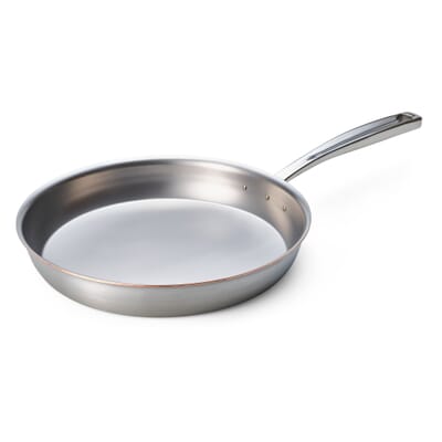 28-centimeter frying pan made of copper and stainless steel from