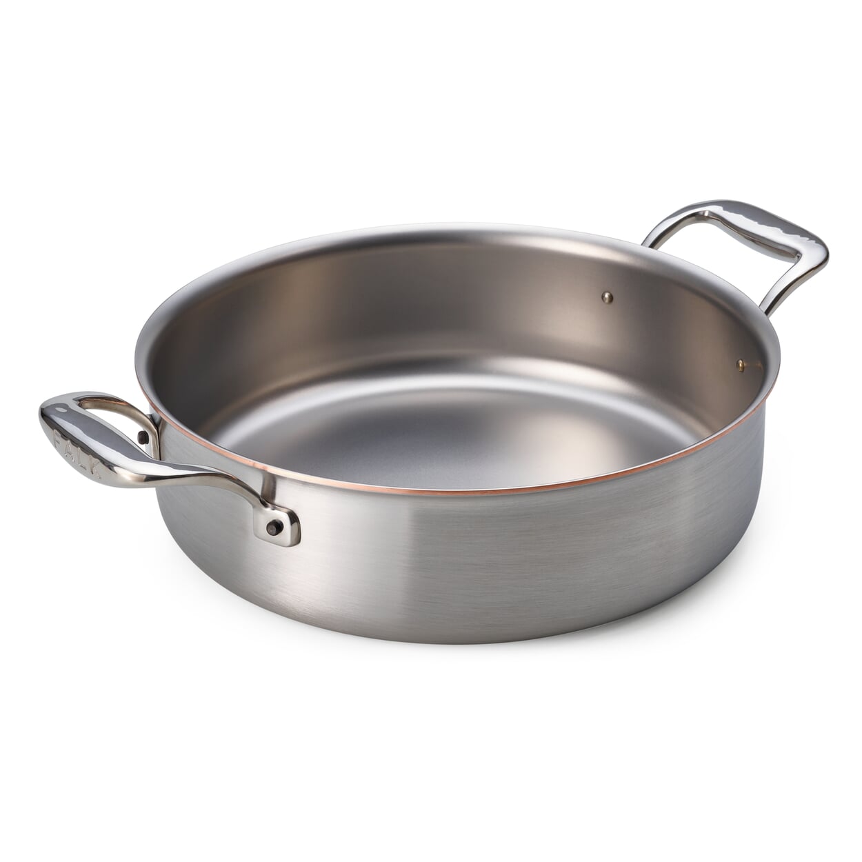 Braising Pan with Copper Core, Flat Manufactum