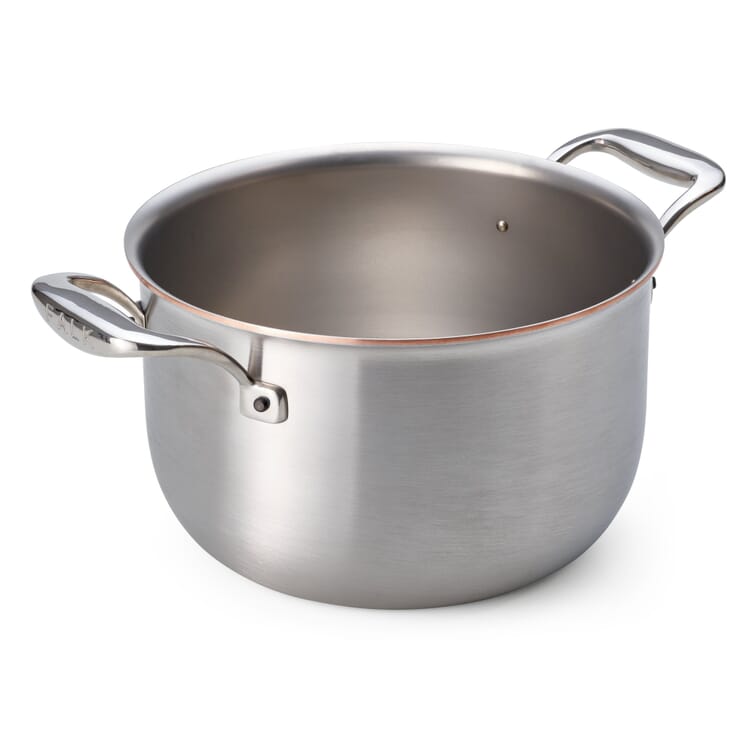 Gryde med kobberkerne