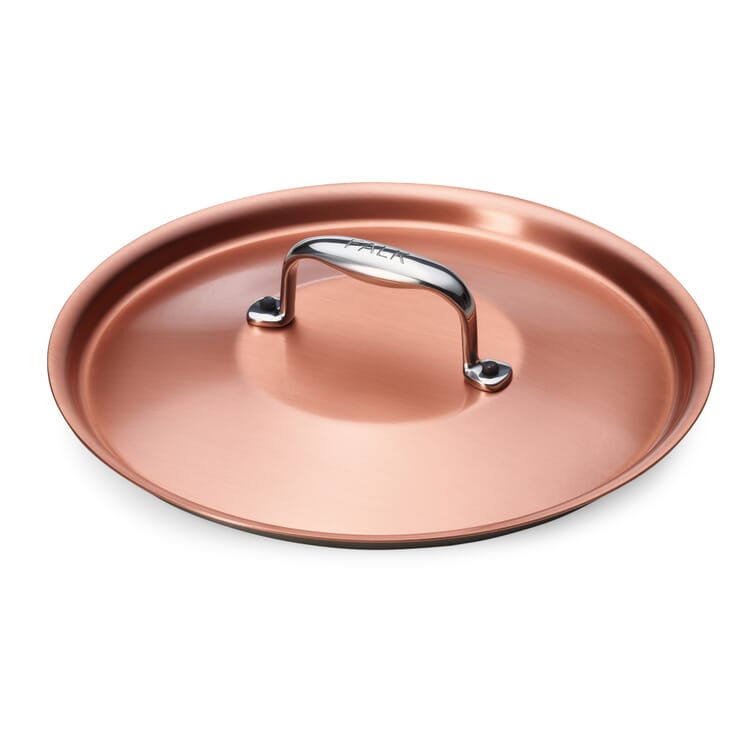 Låg Håndtag i rustfrit stål, Ø 20 cm
