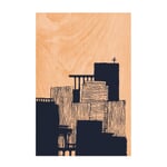 Postkarte Woodhi City