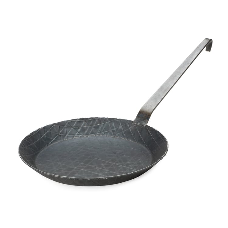 Wrought Iron Frying Pan, Bottom Ø 21 cm