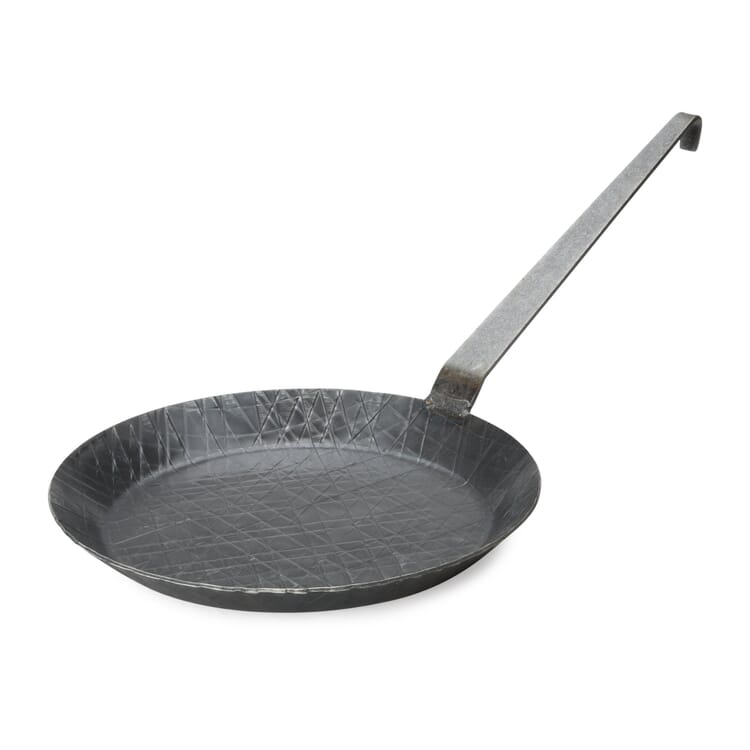 Wrought Iron Frying Pan, Bottom Ø 26.5 cm