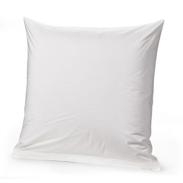 Manufactum Taie d'oreiller en percale, Blanc