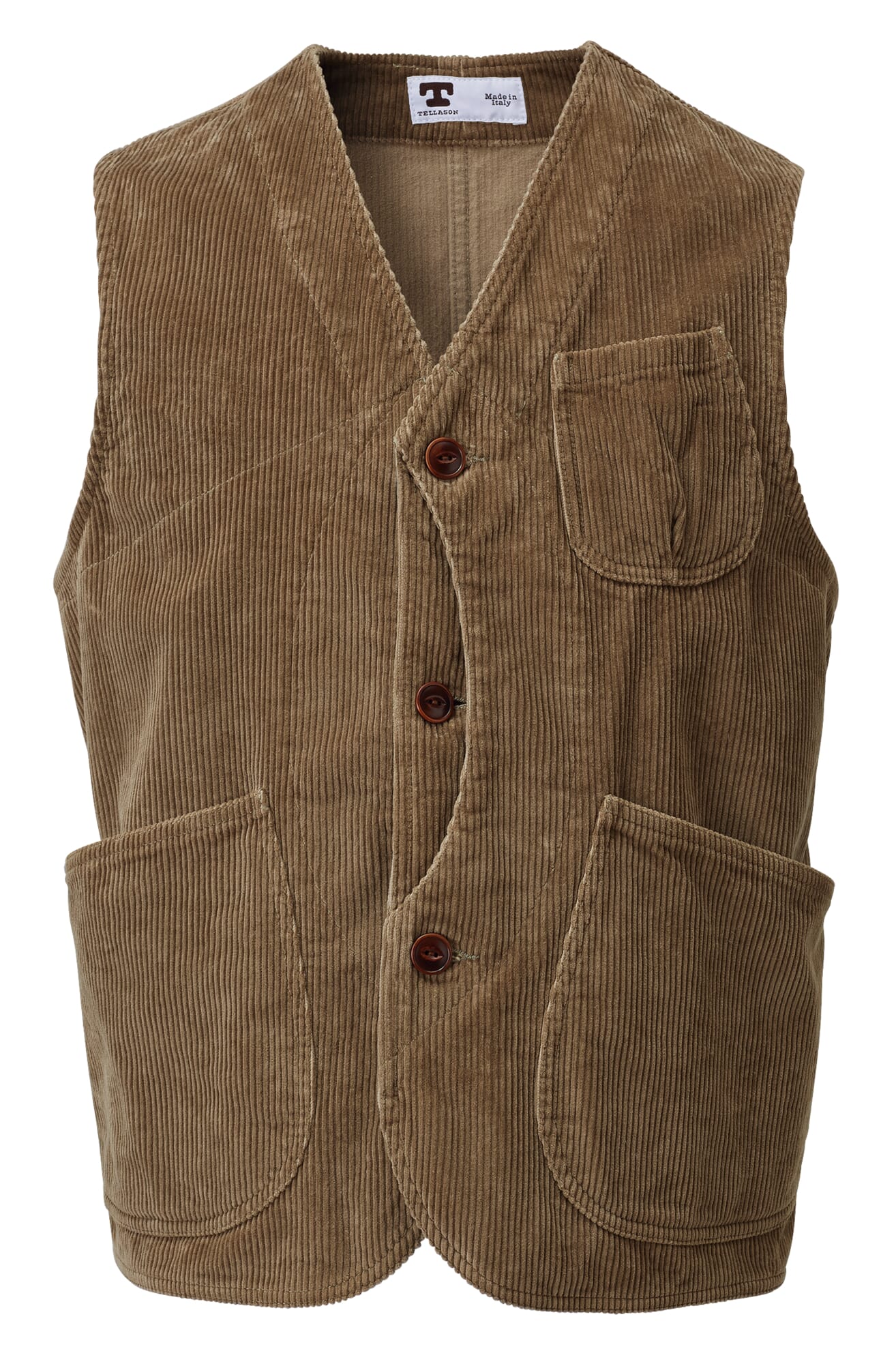 Men's corduroy vest, Light brown | Manufactum