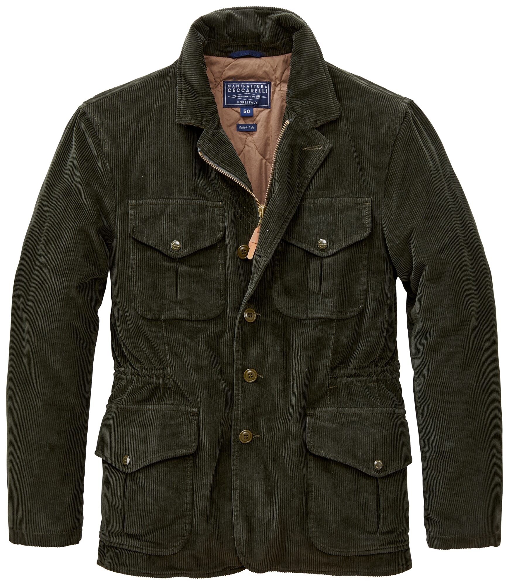 Mens Jacket Attitude Button Down Coat With Pocket Long Sleeve