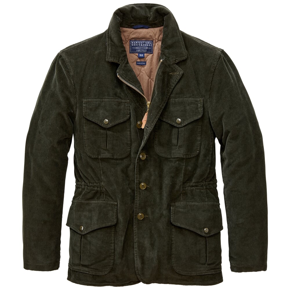 Men's corduroy jacket, Green | Manufactum