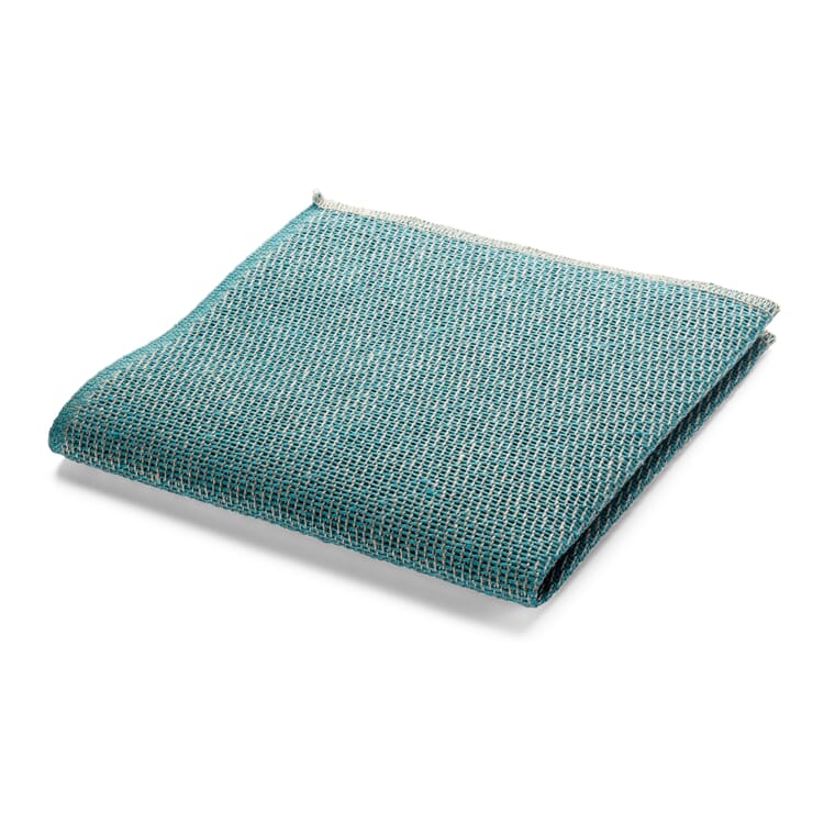 Dishcloth linen, Turquoise
