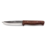 Coltello piatto in ontano fatto a mano