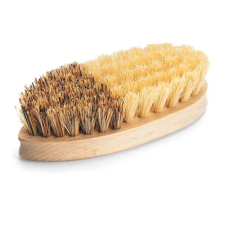 Vegetabilsk børste af naturfibre