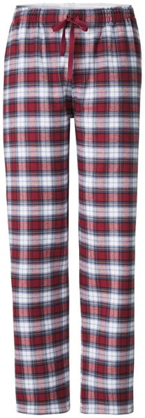Dames Pyjama Flanel Blauw-rood