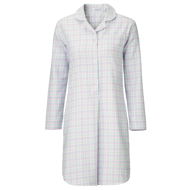 Ladies nightgown flannel, Pastel