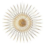 Étoile découpée Gold-Coloured 20 cm
