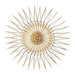 Sterrensilhouet Goud 20 cm