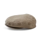 Men’s Flat Cap Made of Cotton by Mayser Light Brown