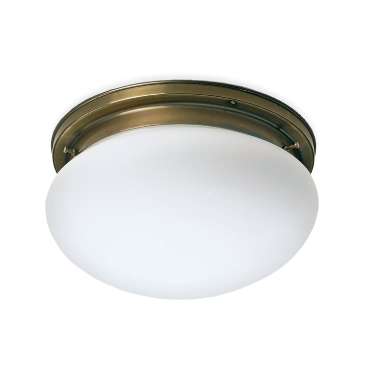 Loftslampe i messing
