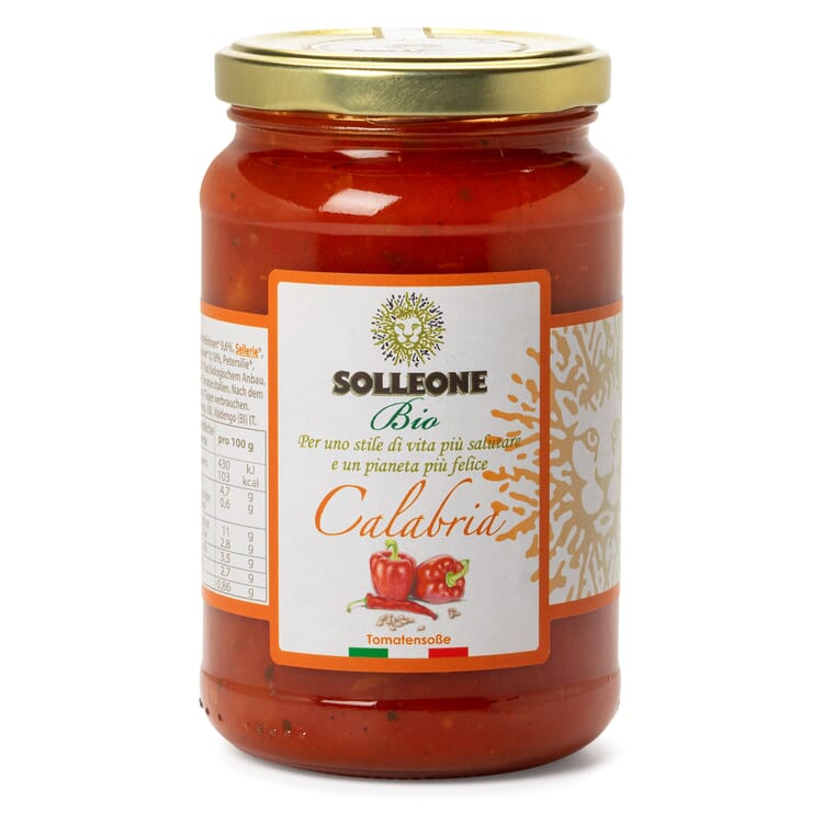 Sauce tomate calabraise bio