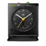 Travel alarm clock Braun, foldable Black