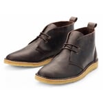 Heren boot crêpe zool Bruin