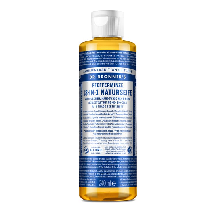 Dr. Bronner’s Gel doccia, Menta piperita