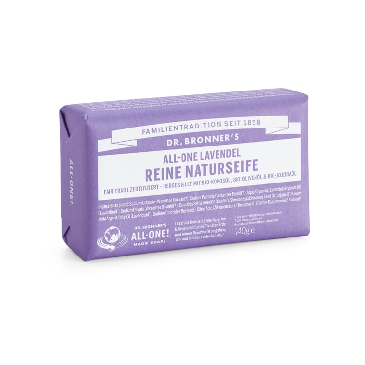 Dr. Bronner’s Seifen, Lavendelseife Manufactum