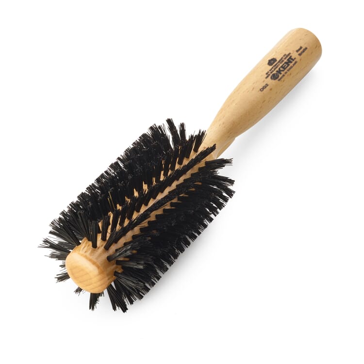 Brosse à cheveux ronde Kent poils de sanglier noir