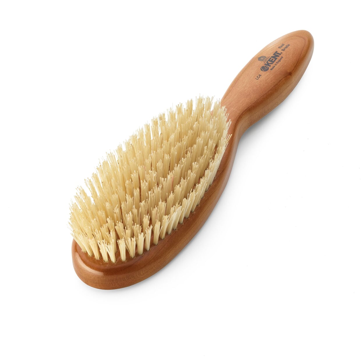 Kent Boar Bristle Hairbrush Light Coloured Oval Shaped Manufactum