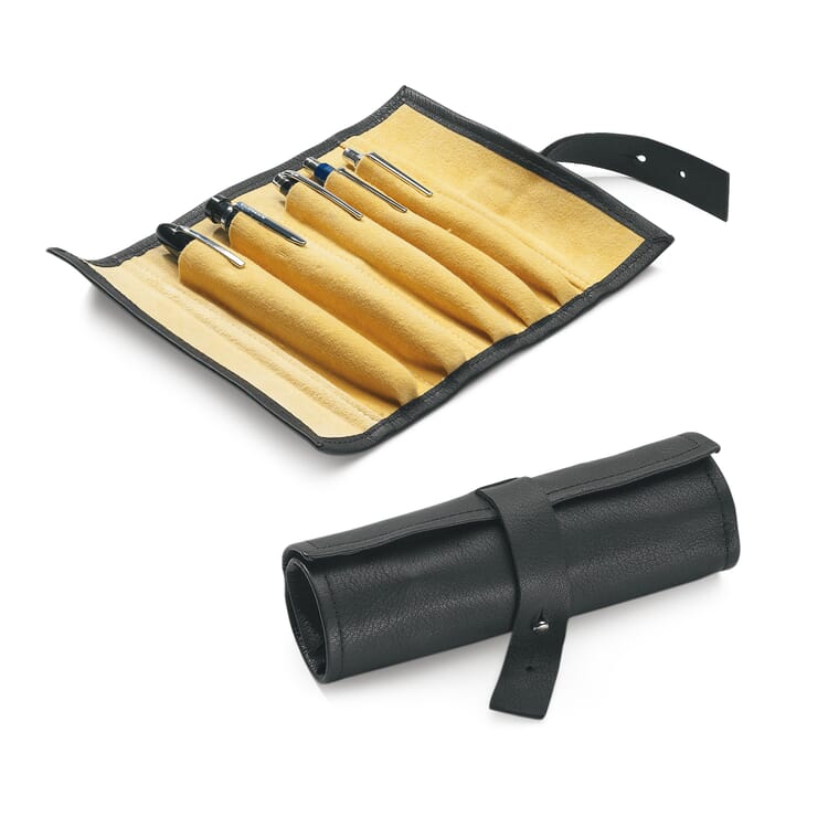 Rouleau à crayons Manufactum en cuir