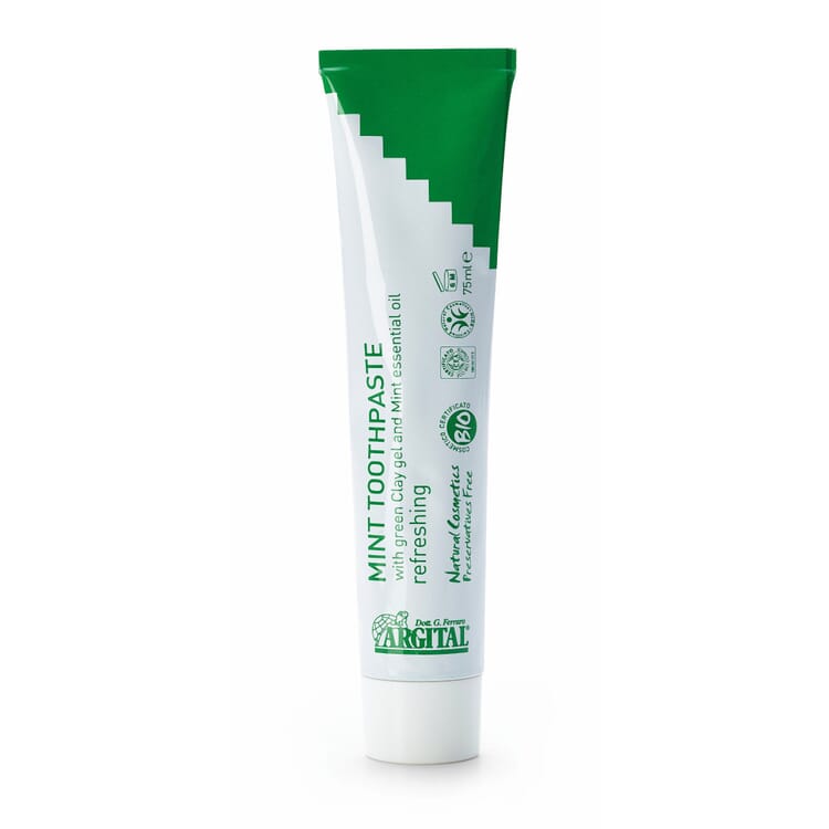 Green Clay Toothpaste, Peppermint