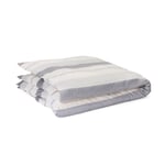 Plumeau Case with Blue and Natural Coloured Stripes Large stripes 200 × 200 cm