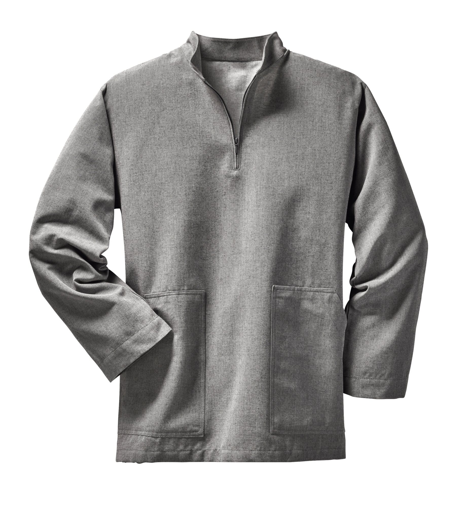 Grey work clearance coat