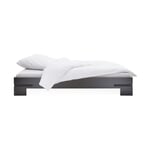 Bed RATCHET BELT BED Black 180 × 200 cm Belts in Black