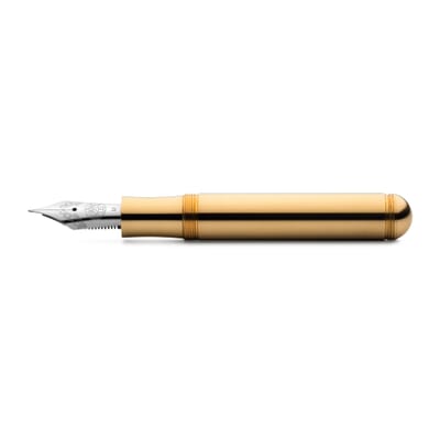 Kaweco Brass Sport Fountain Pen, Made Out Of Real Metal, Feed