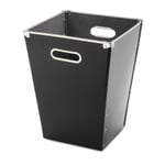 Cardboard Waste Paper Basket Black