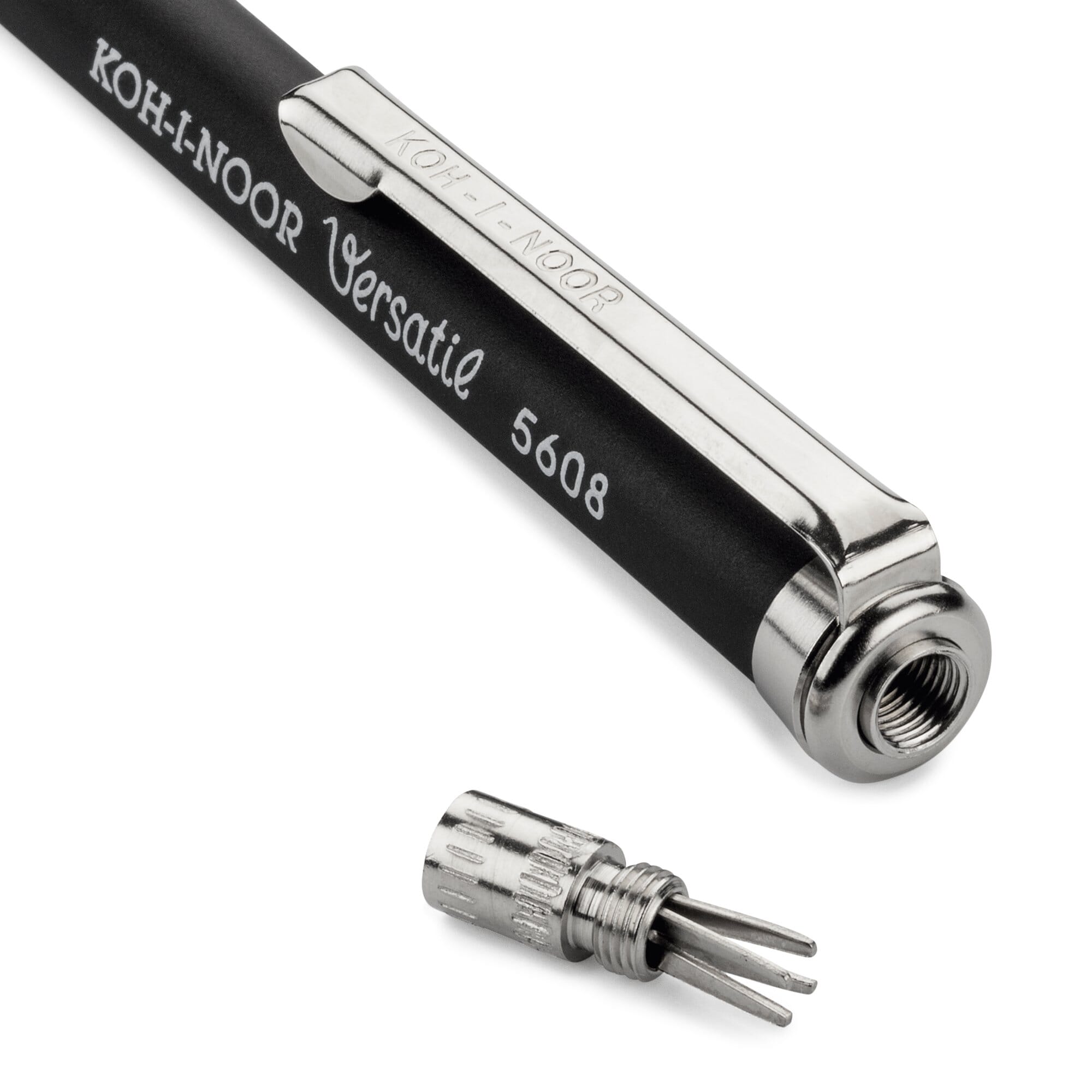 5x 2B 2mm Druckbleistift Bleistift Minen Härtegrad und Minenstärke Schwarz 
