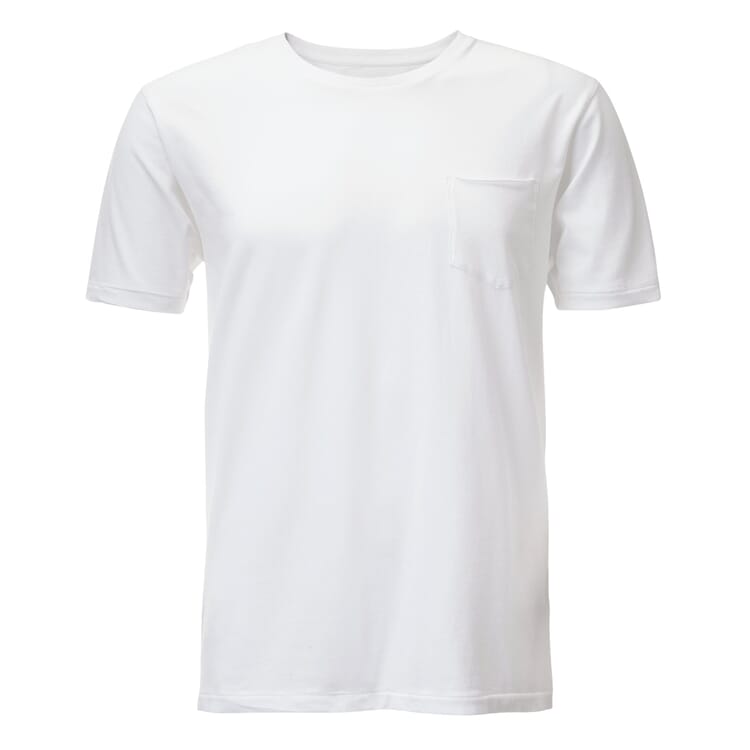 Baumwoll-Shirt, Weiß