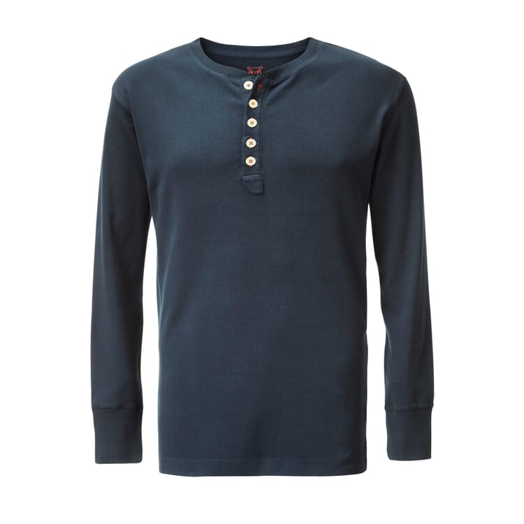 Henley Shirt, Dark blue
