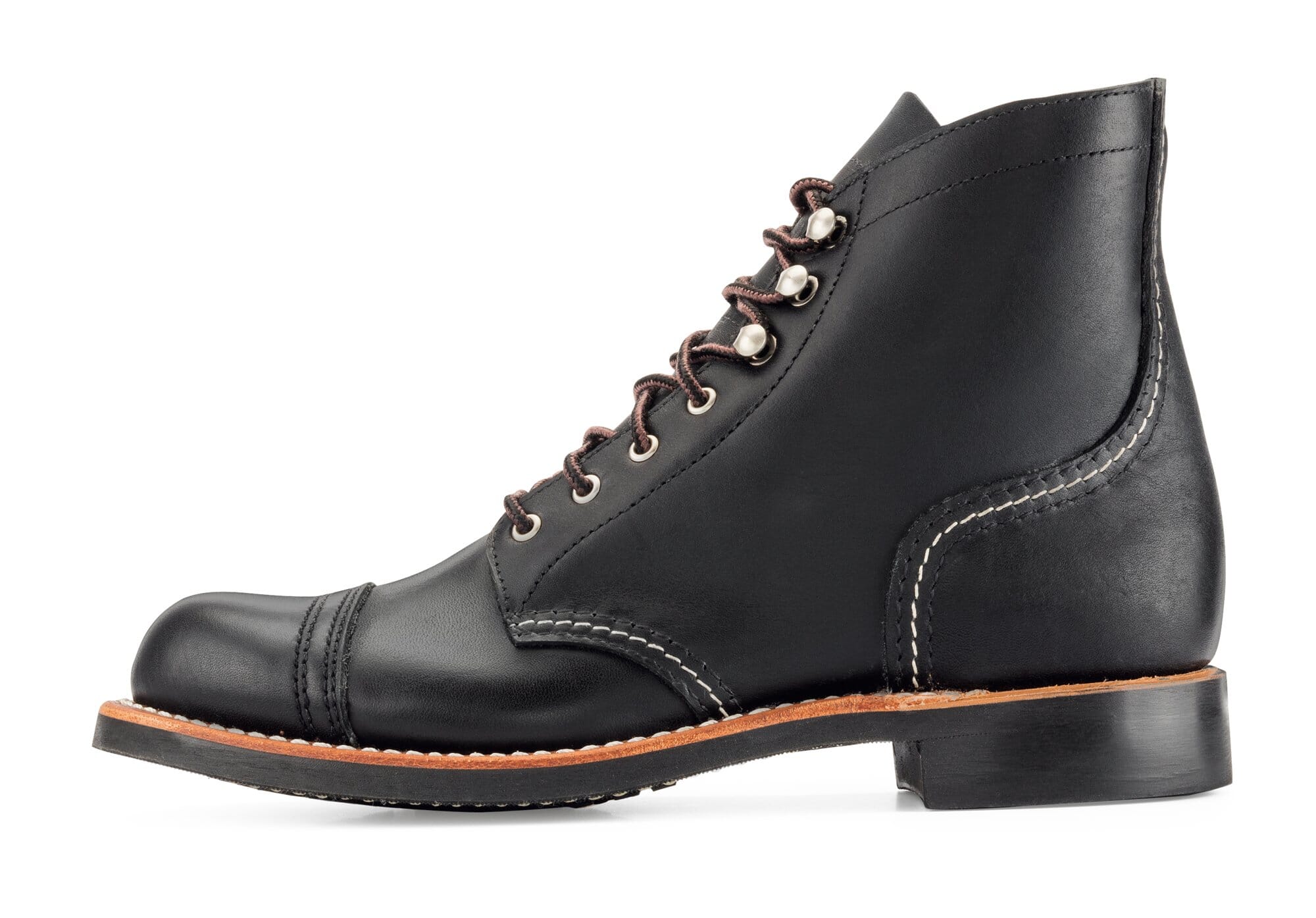 red wing boots iron ranger black