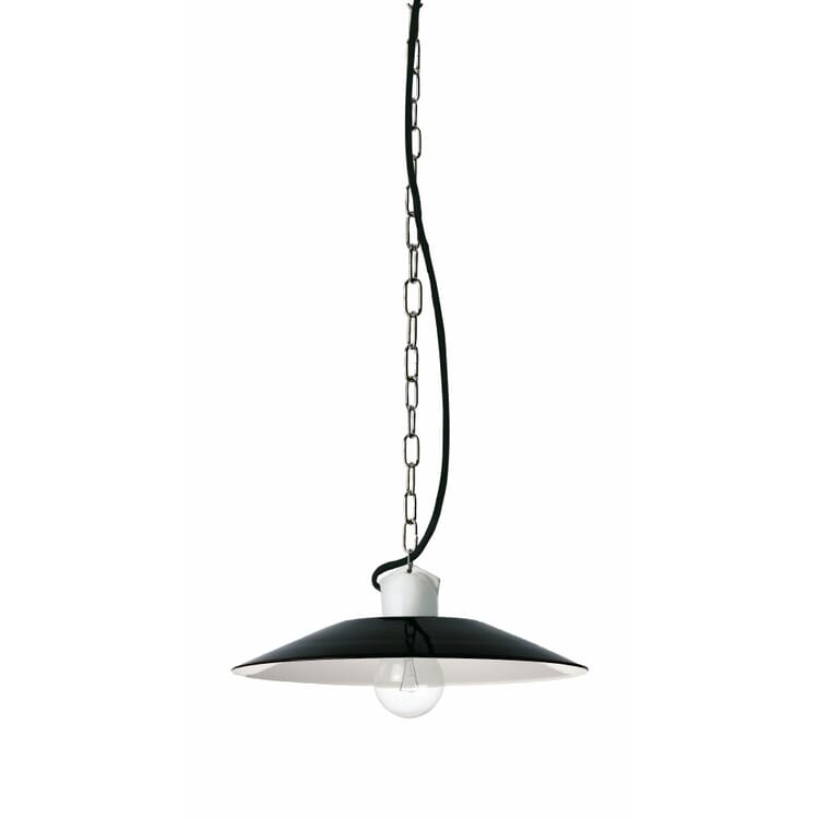 Lampada a sospensione piccola Bolich, Nero