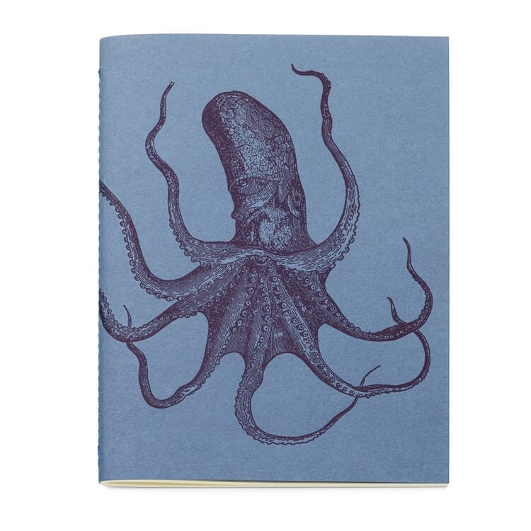 Schreibheft Tiermotiv, Oktopus