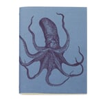 Writing book animal motif Octopus