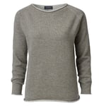 Jersey de mujer de lana merina Marrón beige