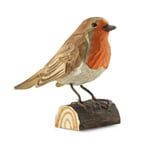 Robin Hand-Carved from Lime Wood
