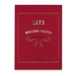 Bank Paper Writing Pad Red