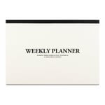 Weekly planner A4